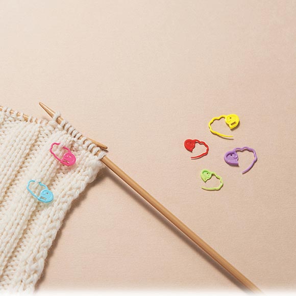 Secret Winter Garden Knitting Stitch Marker 4 Piece Set, Crochet Stitch  Marker 4 Piece Set 