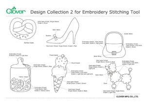 Design Collection 2 for Embroidery Stitching Tool_template_enのサムネイル