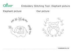 Emboidery Stitching Tool-Elephant picture_template_enのサムネイル