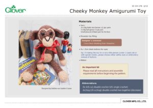 IC-CH-176_Cheeky-Monkey-Amigurumi-Toyのサムネイル
