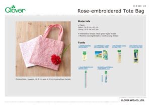 IC-E-184_Rose-embroidered_Tote_Bagのサムネイル
